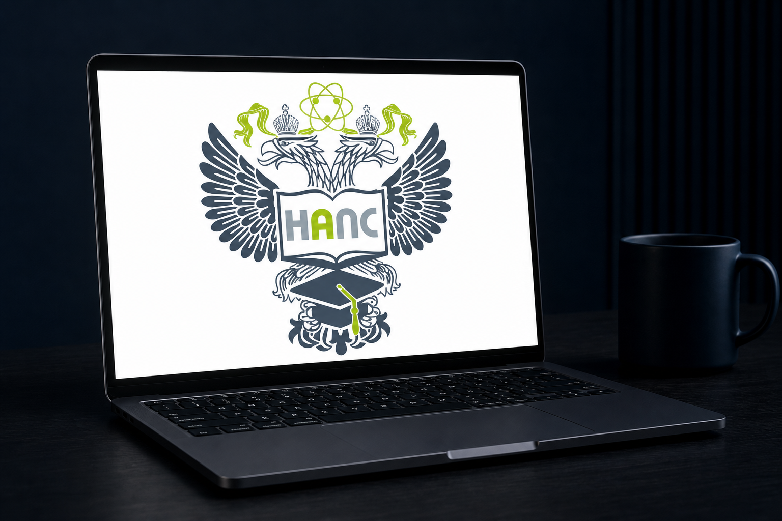 Платформа НАПС на экране ноутбука