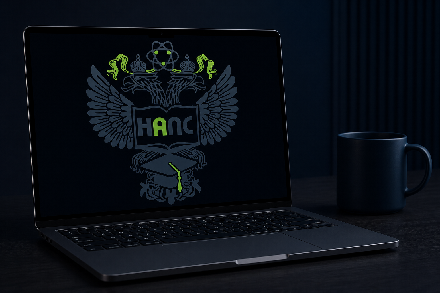 Платформа НАПС на экране ноутбука